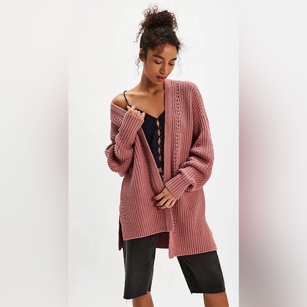 NWOT Free People Nightingale Cardigan